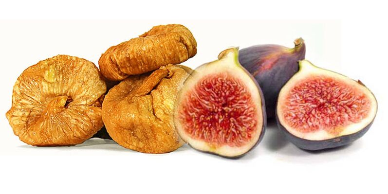 Figs in the diet will maintain male strength, eliminating problems with potency